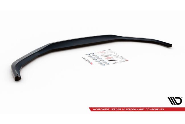 Maxton Design Frontlippe V.1 für BMW 5er G30 / G31 Hochglanz schwarz