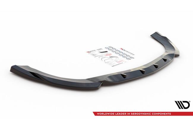 Maxton Design Frontlippe V.1 für Mercedes Vito W447 Facelift Hochglanz schwarz