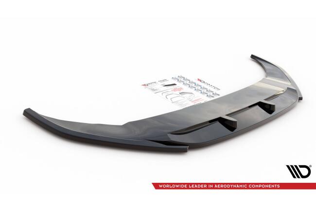 Maxton Design Frontlippe V.1 für VW Arteon R Hochglanz schwarz