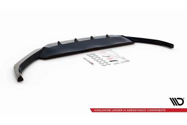 Maxton Design Frontlippe V.1 für VW Passat B8 Facelift Hochglanz schwarz