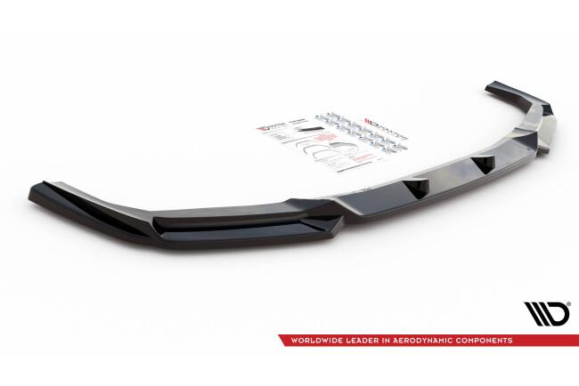 Maxton Design Frontlippe V.2 für BMW X5M F95 Hochglanz schwarz