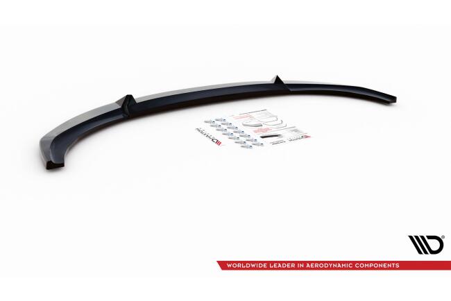 Maxton Design Frontlippe V.2 für BMW 1er F20 / F21 Hochglanz schwarz