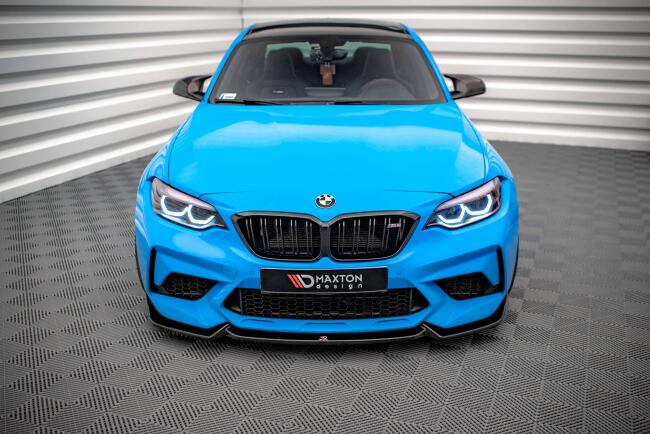 Maxton Design Frontlippe V.2 für BMW M2 Competition...