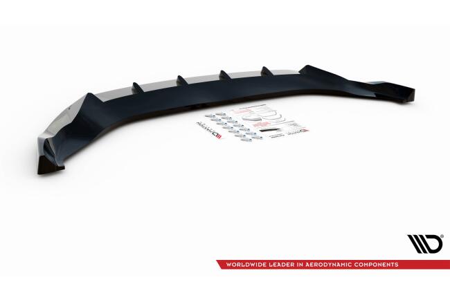 Maxton Design Frontlippe V.2 für Ford Escape ST-Line Mk3 Hochglanz schwarz