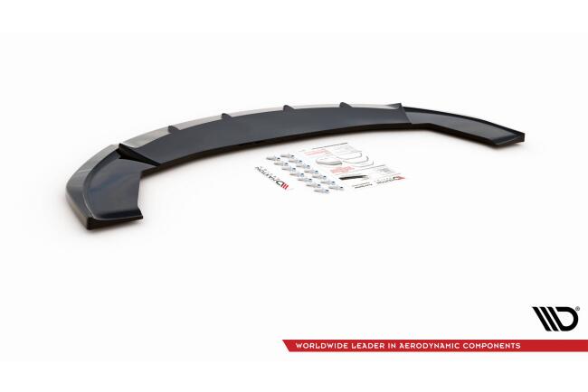 Maxton Design Frontlippe V.2 für Seat Ibiza Cupra Mk3 Hochglanz schwarz