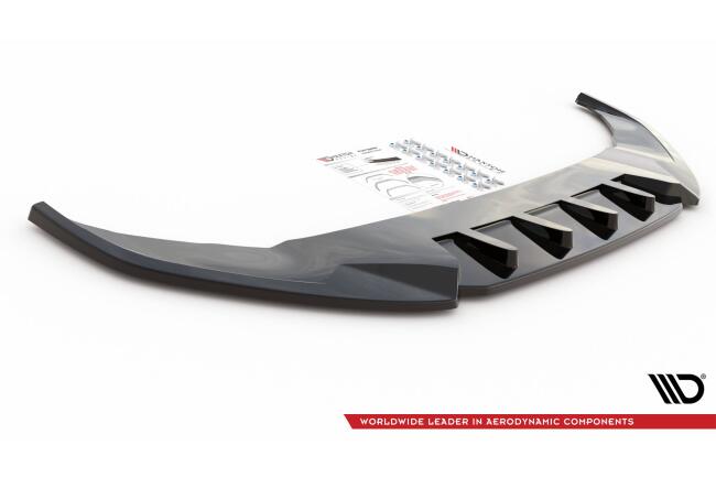 Maxton Design Frontlippe V.2 für VW Arteon R Hochglanz schwarz
