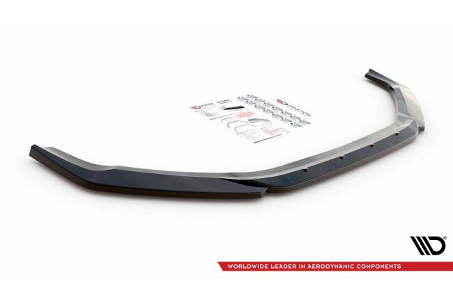 Maxton Design Frontlippe V.3 für Hyundai I20 N Mk3 Hochglanz schwarz