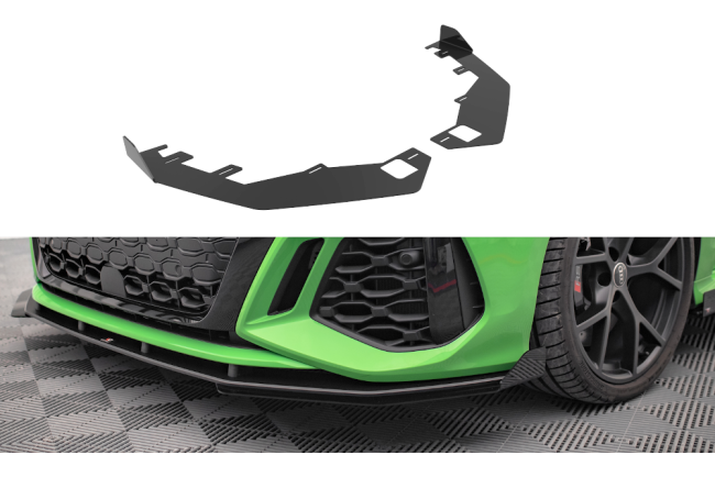 Maxton Design Street Pro Diffusor Flaps für Audi RS3...