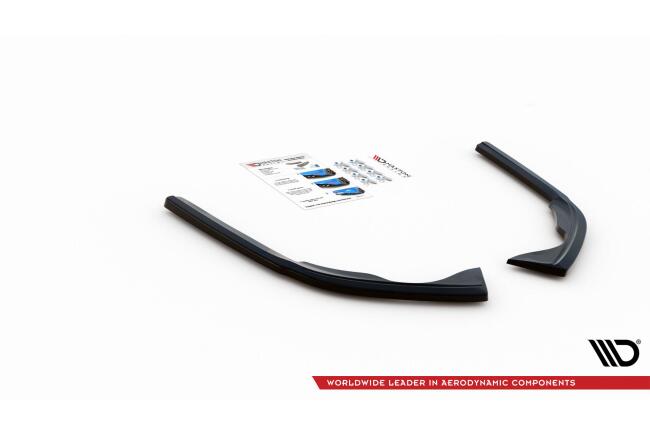 Maxton Design Diffusor Flaps für VW Passat B8 Facelift Hochglanz schwarz