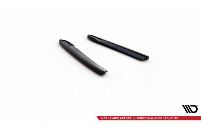 Maxton Design Diffusor Flaps V.3 für Skoda Octavia RS Mk4 Hochglanz schwarz