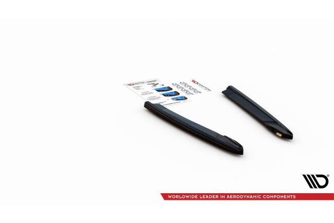 Maxton Design Diffusor Flaps V.4 für Skoda Octavia RS Mk4 Hochglanz schwarz