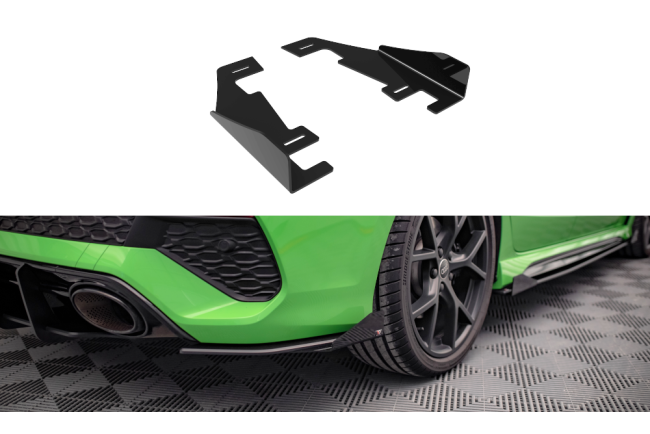 Maxton Design Street Pro Heckdiffusor Flaps für Audi...