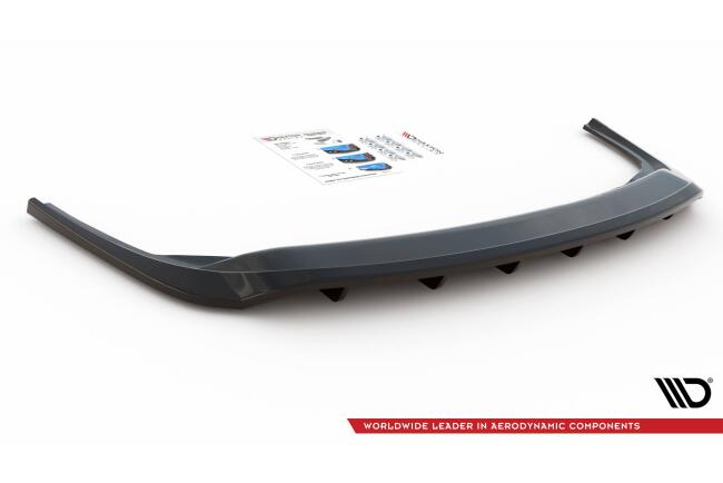 Maxton Design Heckdiffusor DTM Look für Skoda Fabia Combi Mk3 Facelift Hochglanz schwarz