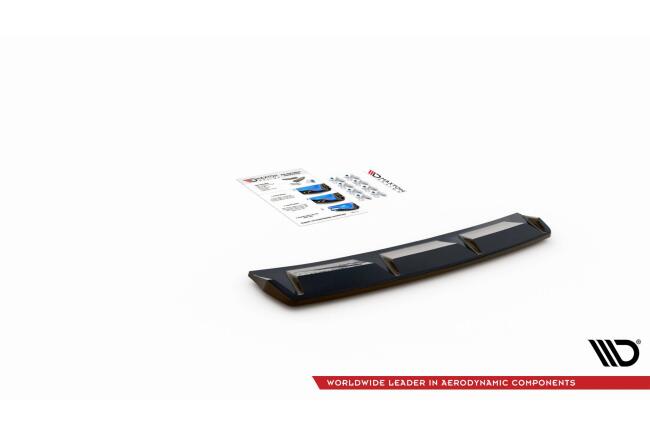 Maxton Design Heckdiffusor V.2 für Audi S3 Limousine 8Y Hochglanz schwarz