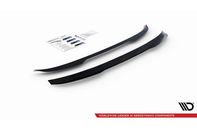 Maxton Design Heckspoiler Lippe für Honda Civic Tourer Mk9 Hochglanz schwarz
