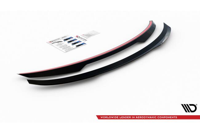 Maxton Design Heckspoiler Lippe für Hyundai I40 Mk1 Hochglanz schwarz