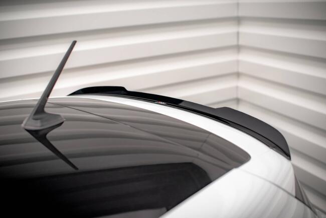 Maxton Design Heckspoiler Lippe für Renault Clio Mk5 Hochglanz schwarz