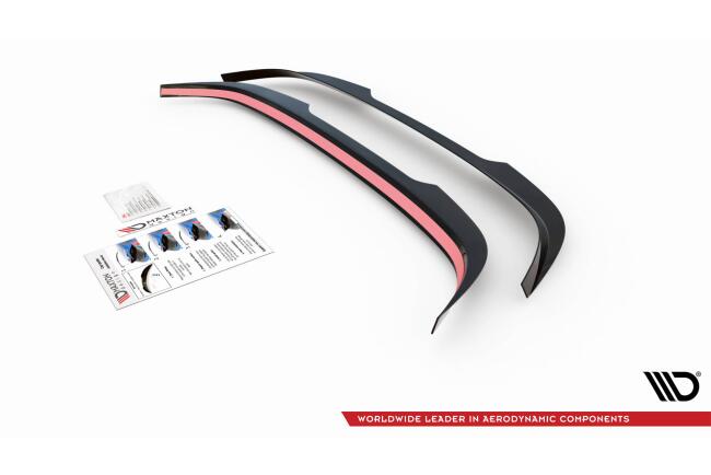 Maxton Design Heckspoiler Lippe für Skoda Kodiaq Mk1 Facelift Hochglanz schwarz
