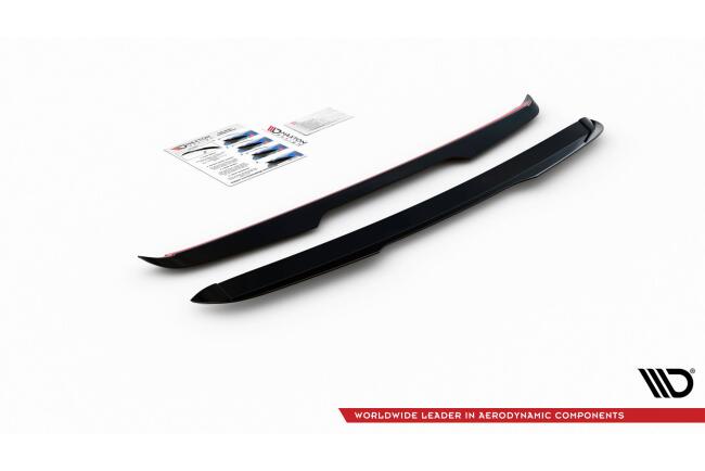 Maxton Design Heckspoiler Lippe für Toyota RAV4 Mk5 Hochglanz schwarz