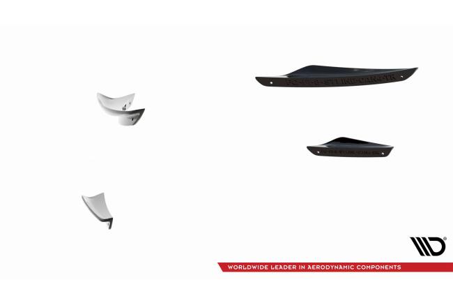 Maxton Design Flaps vorne (Canards) V.3 für Ford Fiesta Mk8 ST / ST-Line