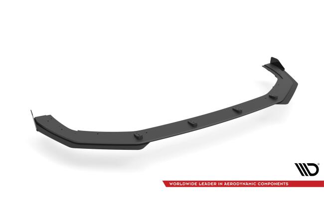 Maxton Design Street Pro Frontlippe für Audi RS3 8Y rot + Glanz Flaps