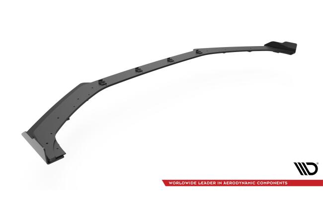 Maxton Design Street Pro Frontlippe für Hyundai I20 N Mk3 schwarz + Glanz Flaps