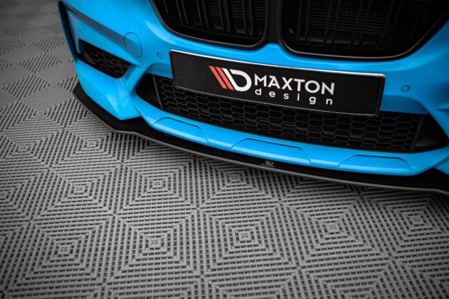 Maxton Design Street Pro Frontlippe für BMW M2 Competition F87 rot