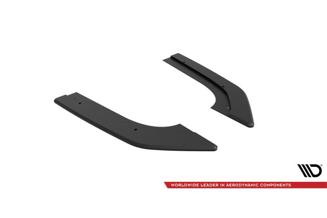Maxton Design Street Pro Diffusor Flaps für Audi RS3 Limousine 8Y matt schwarz