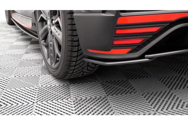 Maxton Design Street Pro Diffusor Flaps für Hyundai I20 N Mk3 matt schwarz