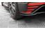 Maxton Design Street Pro Diffusor Flaps für Hyundai I20 N Mk3 schwarz mit roten Streifen