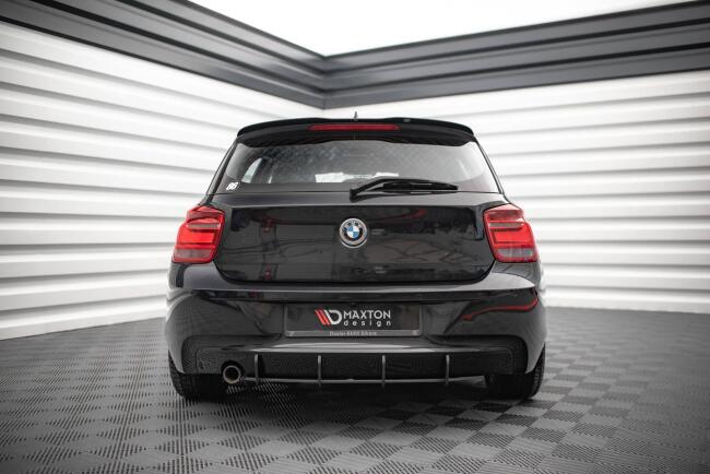 Maxton Design Street Pro Heckdiffusor für BMW 1er F20 Schwarz
