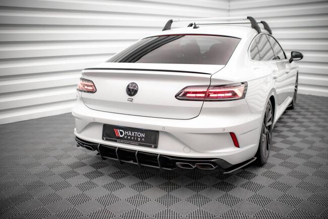 Maxton Design Street Pro Heckdiffusor für VW Arteon R Schwarz
