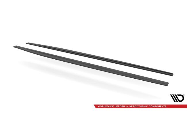 Maxton Design Street Pro Seitenschweller (Paar) für Audi RS3 Sportback 8Y Schwarz matt
