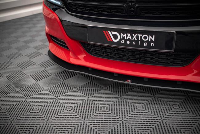 Maxton Design Street Pro Frontlippe für Dodge Charger RT Mk7 Facelift rot
