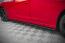 Maxton Design Street Pro Seitenschweller (Paar) für Dodge Charger RT Mk7 Facelift schwarz mit roten Streifen