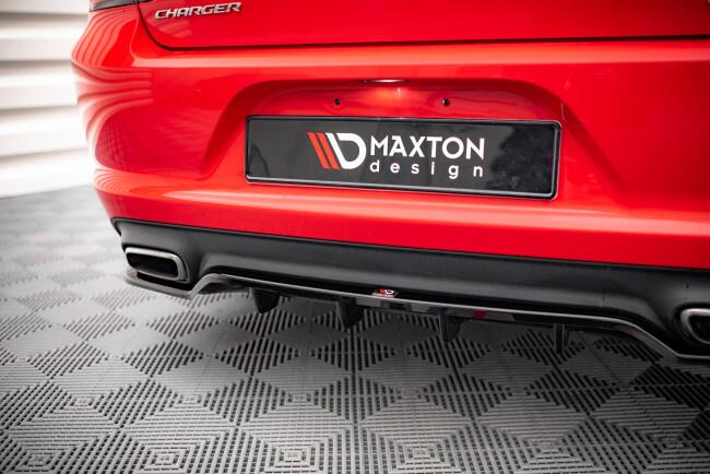 Maxton Design Heckdiffusor DTM Look für Dodge...