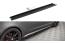 Maxton Design Seitenschweller (Paar) für Jaguar XF R-Sport Mk2 Hochglanz schwarz