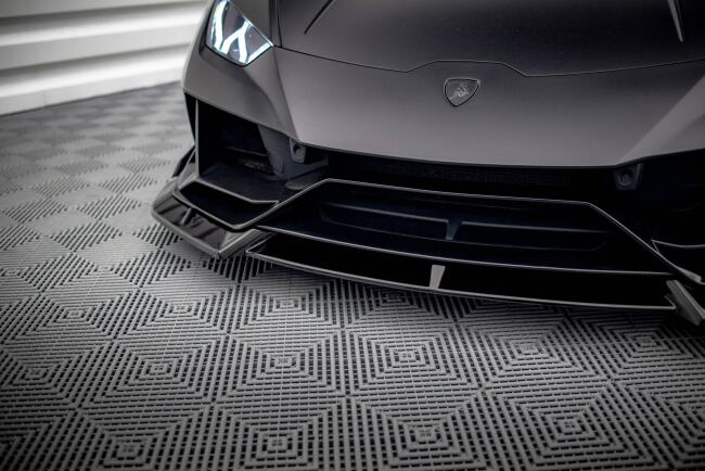 Maxton Design Frontlippe für Lamborghini Huracan EVO Hochglanz schwarz