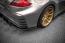 Maxton Design Street Pro Diffusor Flaps für Nissan 370Z Nismo Facelift schwarz mit roten Streifen