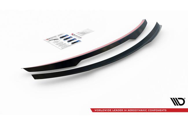 Maxton Design Heckspoiler Lippe für Opel Insignia Mk2 Hochglanz schwarz