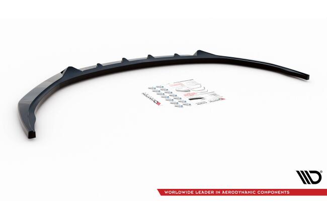 Maxton Design Frontlippe V.2 für Opel Insignia Mk2 Hochglanz schwarz