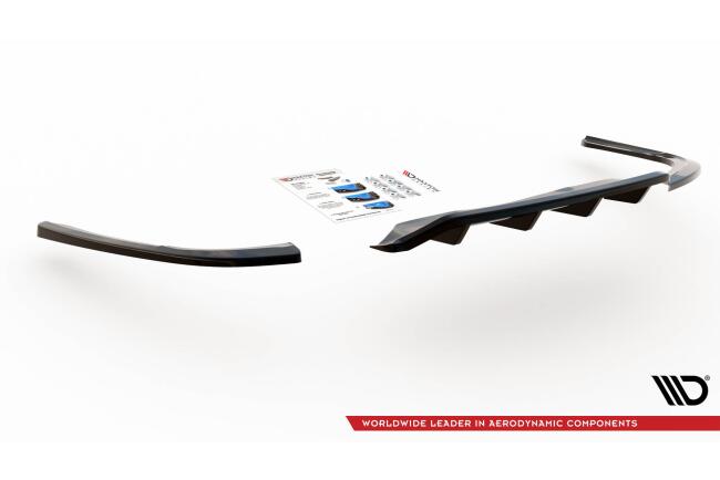 Maxton Design Heckdiffusor DTM Look für Opel Insignia Mk2 Hochglanz schwarz