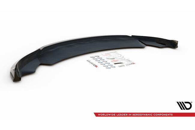 Maxton Design Frontlippe V.3 für Tesla Model 3 Hochglanz schwarz