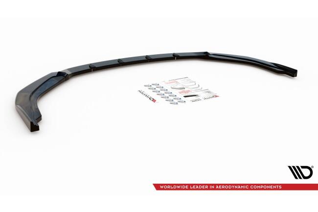 Maxton Design Frontlippe für Toyota Corolla GR Sport Hatchback XII Hochglanz schwarz