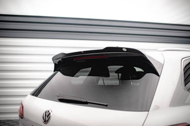 Maxton Design Heckspoiler Lippe für VW Touareg R-Line Mk3 Hochglanz schwarz