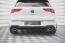 Edelstahl Sportauspuff und Maxton Heckdiffusor V.2 für VW Golf 8 R-Line Endrohre 2x100mm schrfkantig