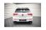 Edelstahl Sportauspuff und Maxton Heckdiffusor V.2 für VW Golf 8 R-Line Endrohre 2x100mm schrfkantig