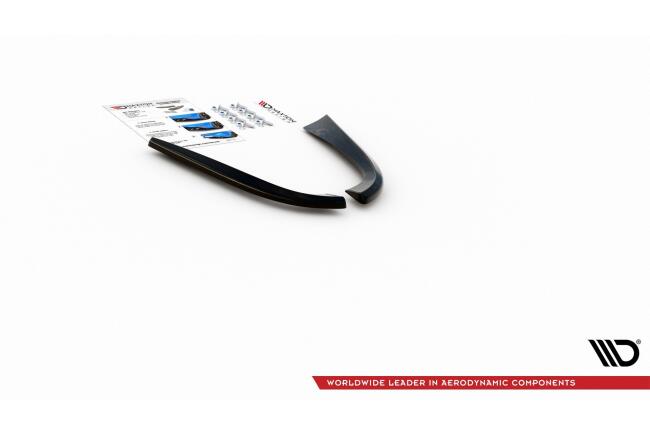 Maxton Design Diffusor Flaps für Alfa Romeo 156 SW Facelift Hochglanz schwarz