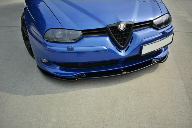 Maxton Design Frontlippe V.1 für Alfa Romeo 156 GTA Hochglanz schwarz