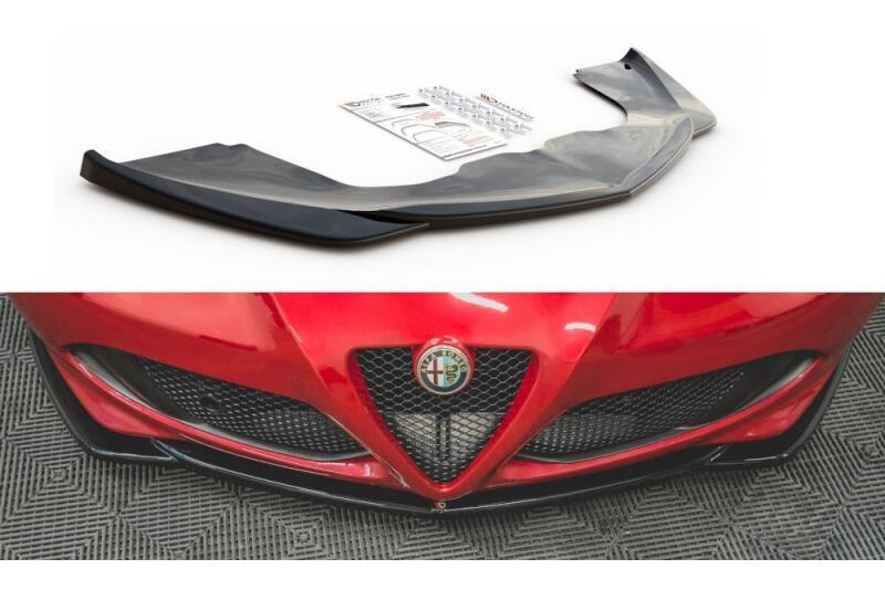 Maxton Design Frontlippe für Alfa Romeo 4C Hochglanz schwarz